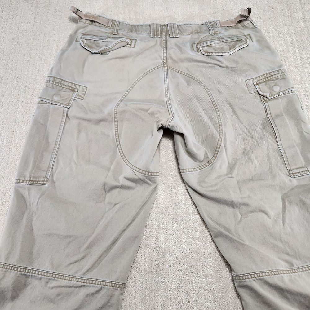 Vintage Ralph Lauren Cargo Pants Men 38x31 *READ Baggy Paratrooper Military - Picture 2 of 14